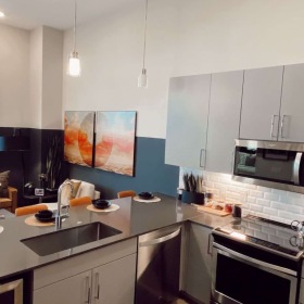 Curate at Orchard Town Center spacious kitchen